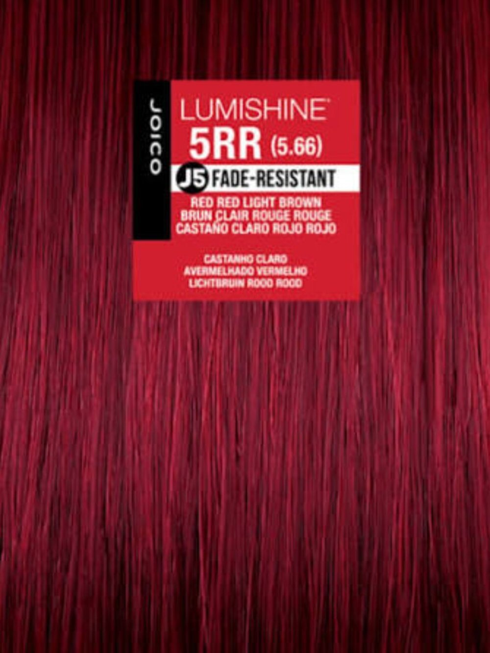 Joico Lumishine Permanent Creme Hair Color - 5RR